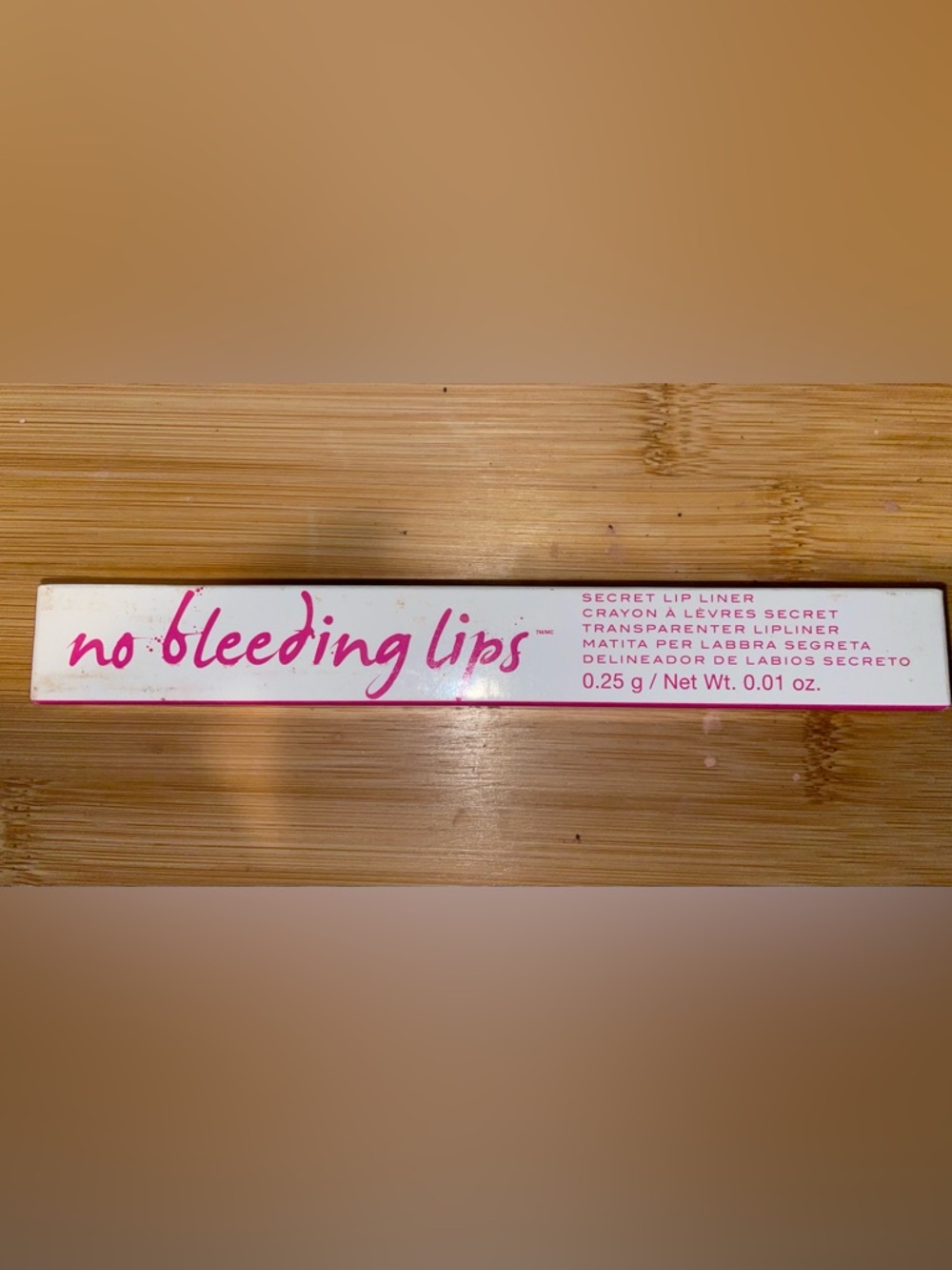 No Bleeding Lips | neutral lip liner | NWT